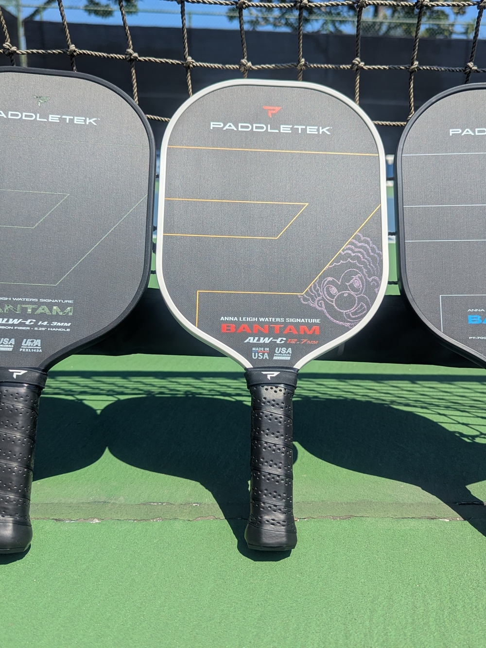 New PaddleTek Bantam ALW-C 12.7 Or 14.3 Pickleball Paddle Anna Waters Series